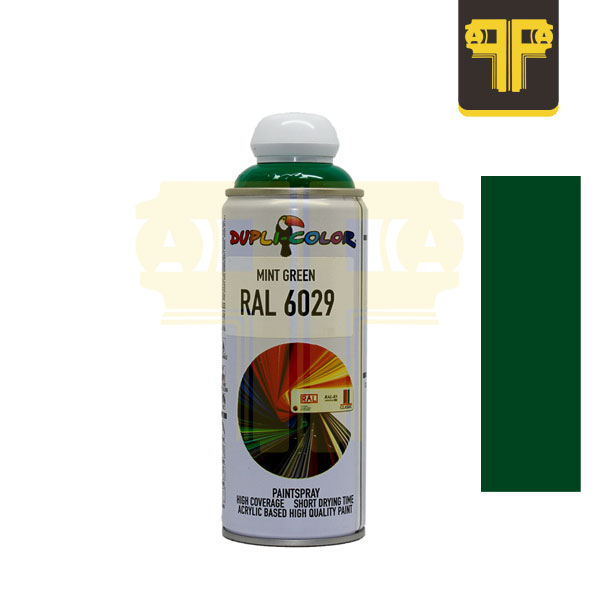 اسپری رنگ سبز نعنایی رال دوپلی کالر کد Dupli-Color RAL 6029